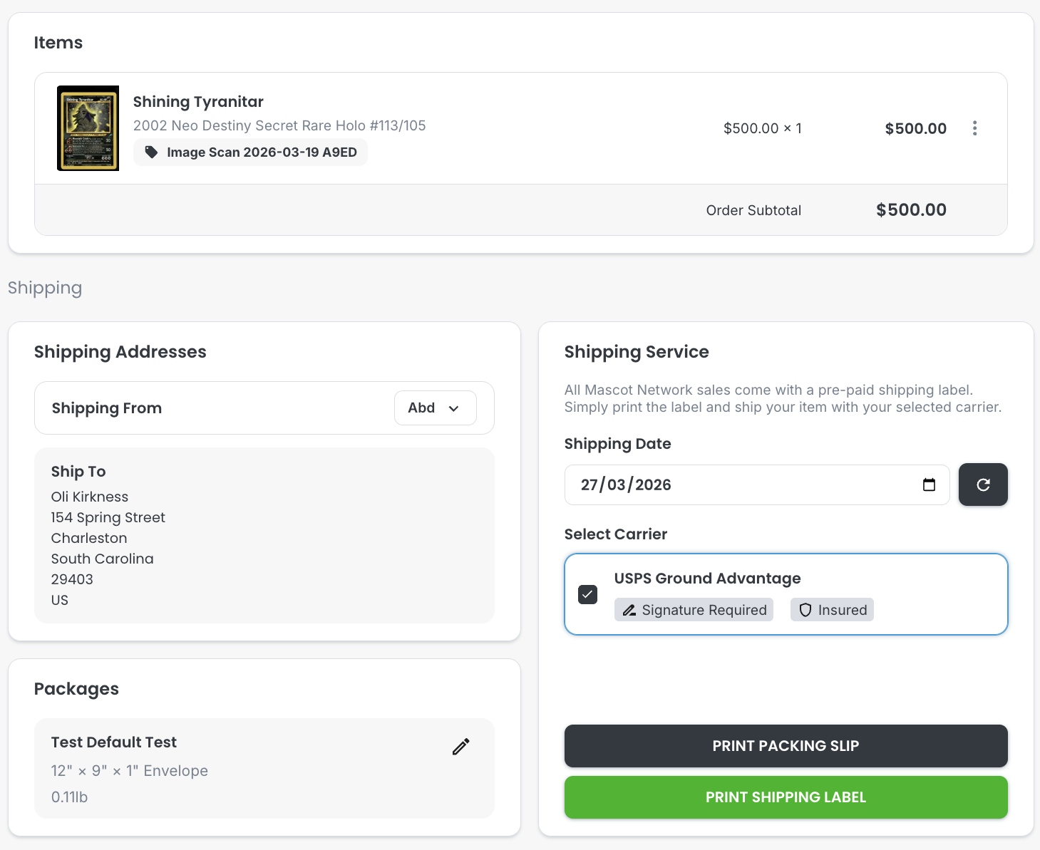 Fulfillment has never been easier